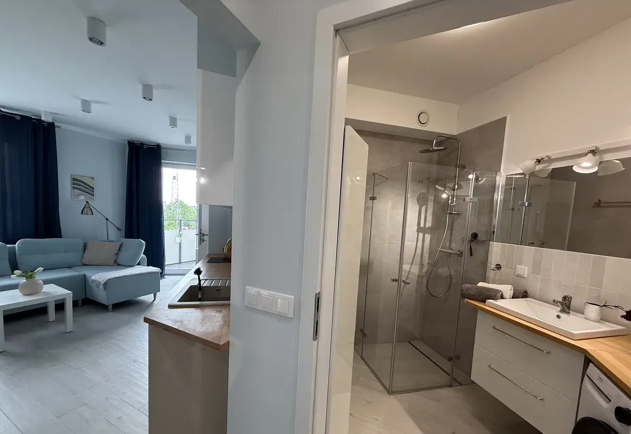 Nowe, nowoczesne 2 pokojowe mieszkanie 33m2, cisza , zieleń - zdjęcie 6