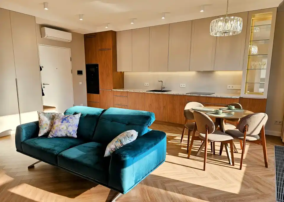 Słoneczny Apartament Premium | 19 Dzielnica | 2 pokoje | AC | Garaż