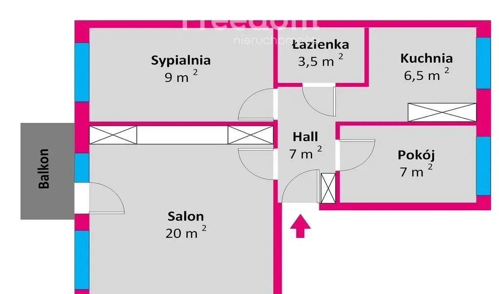 3 pokojowe komfortowe mieszkanie w centrum Rzeszów - zdjęcie 4